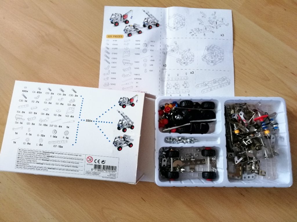 Metalen constructie set, Kinderen en Baby's, Speelgoed | Bouwstenen, Ophalen of Verzenden