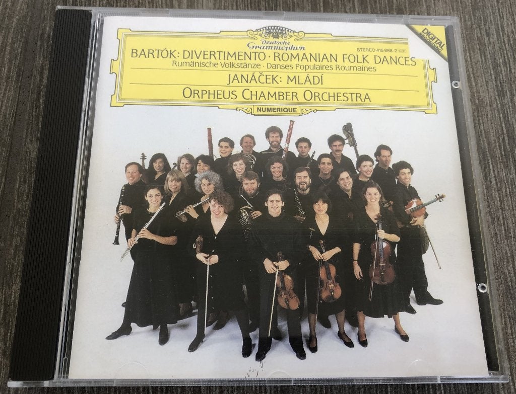 BARTOK - JANACEK - ORPHEUS CHAMBER ORCHESTRA, Ophalen of Verzenden, Zo goed als nieuw