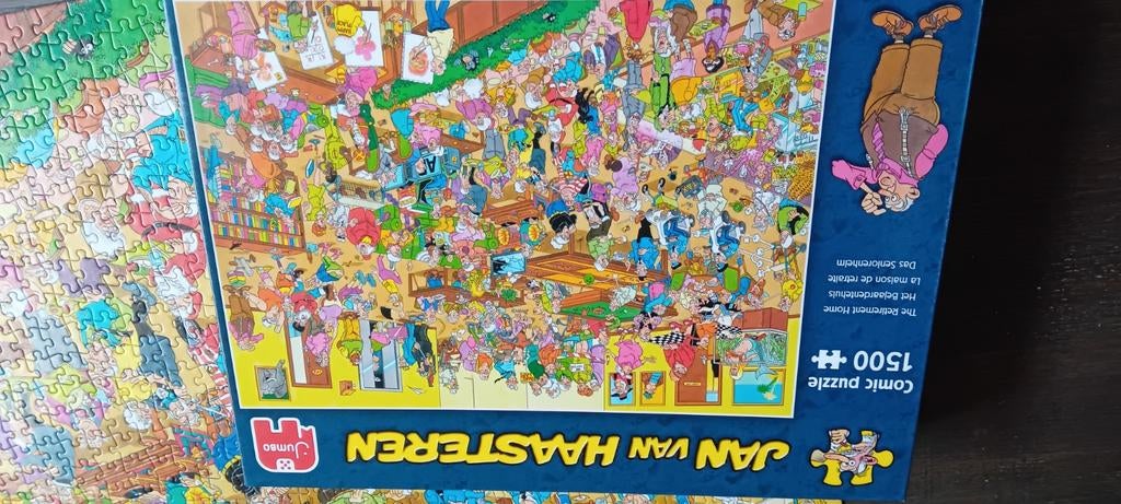 Jan van Haasteren   Het Bejaardentehuis, Hobby en Vrije tijd, Denksport en Puzzels, Ophalen, 500 t/m 1500 stukjes, Zo goed als nieuw