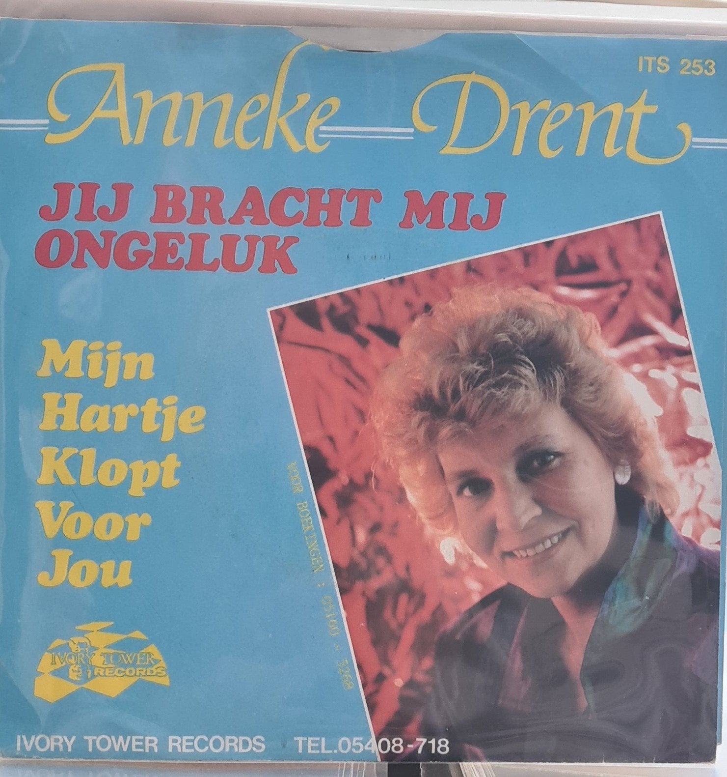 Anneke Drent - Jij Bracht Mij Ongeluk, Ophalen of Verzenden, Gebruikt, Levenslied of Smartlap, Single