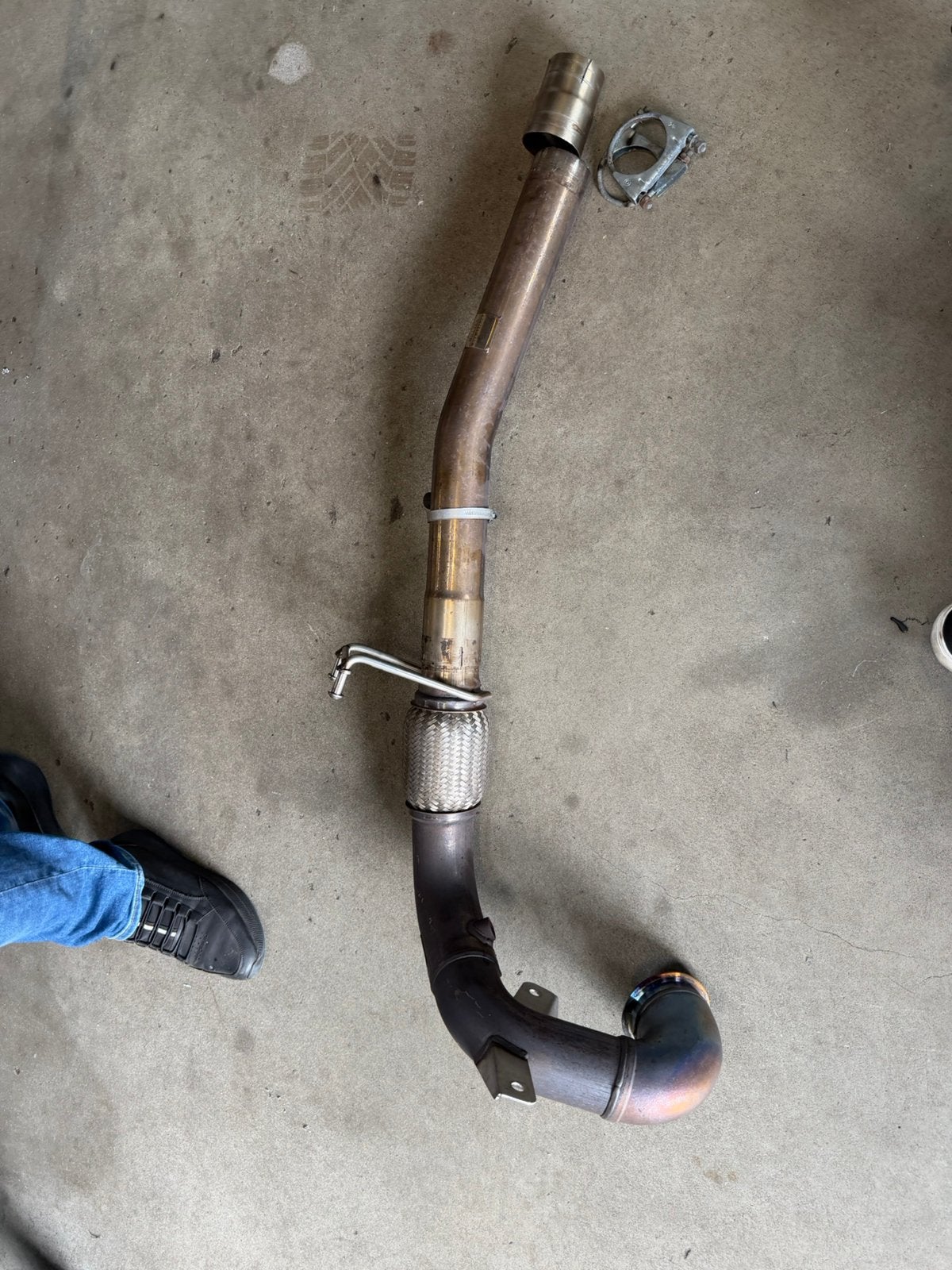 Miltek Downpipe / Decat VW Polo GTI AW 2019, Auto-onderdelen, Ophalen, Gebruikt, Volkswagen
