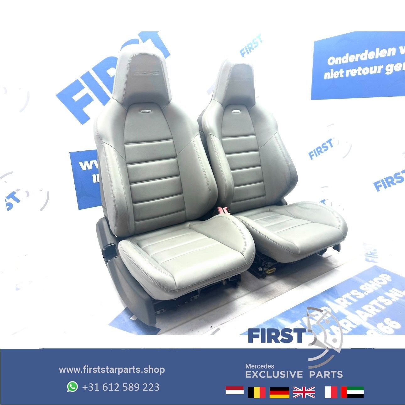 W204 C63 AMG interieur Mercedes C Klasse 63 kuip stoelen bek, Gebruikt, -, Ophalen of Verzenden, -