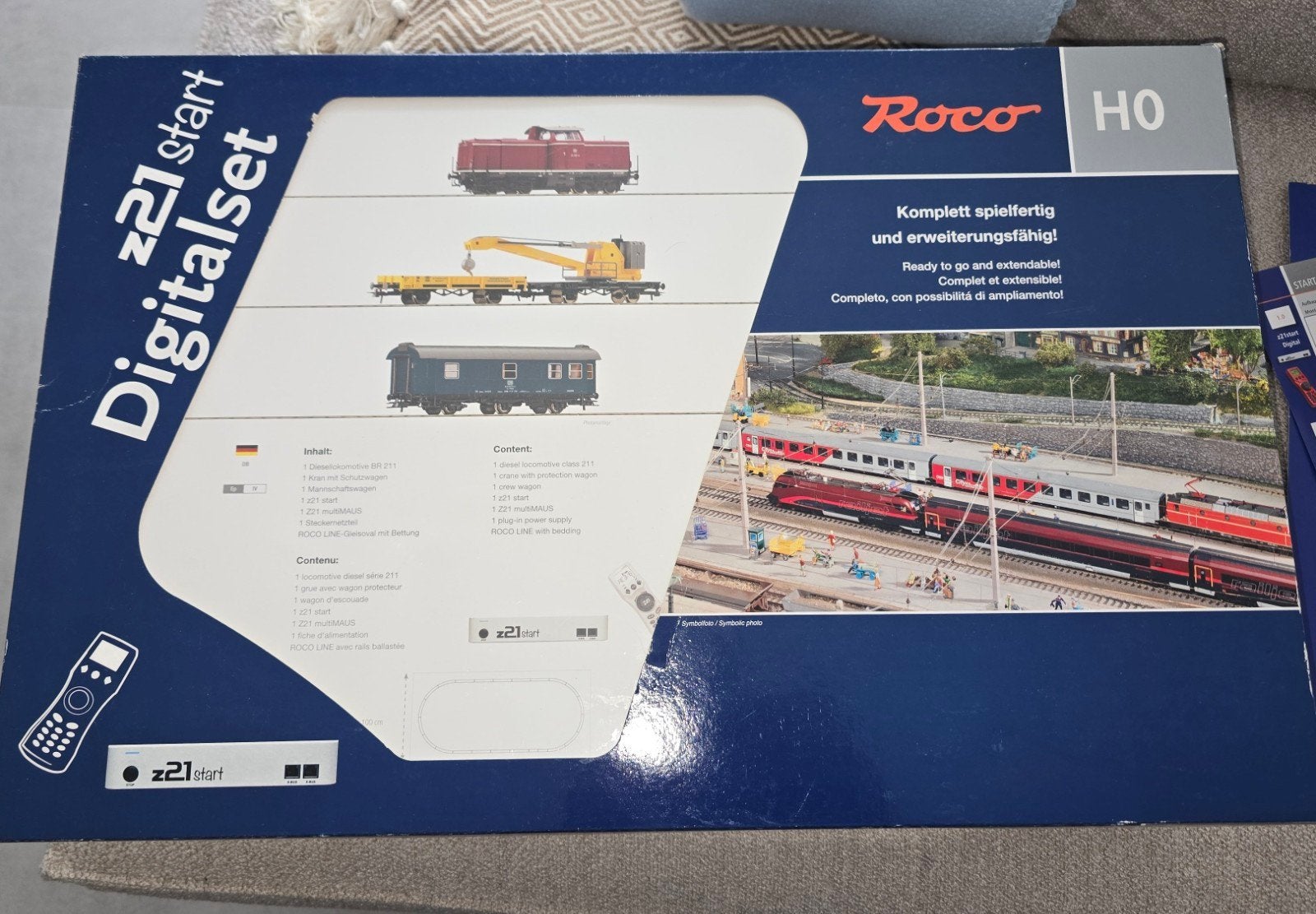 Roco 5110004 DB Treinset digitaal zonder rails en zonder z21, Treinset, Gelijkstroom, Ophalen of Verzenden, Zo goed als nieuw