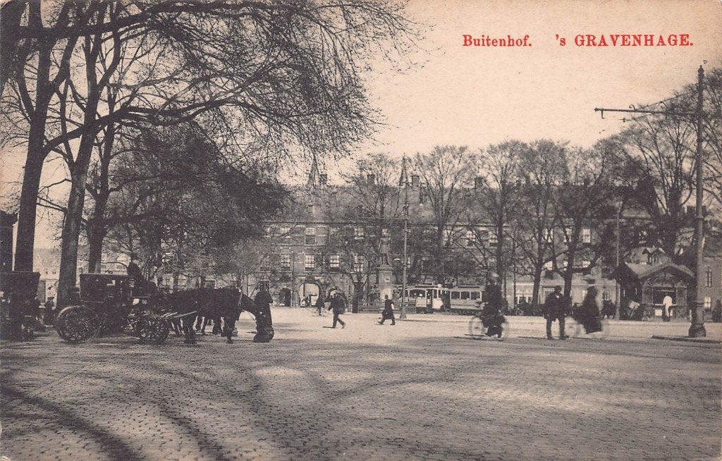 737  's-Gravenhage - Buitenhof, Verzenden, Voor 1920, Ongelopen, Zuid-Holland