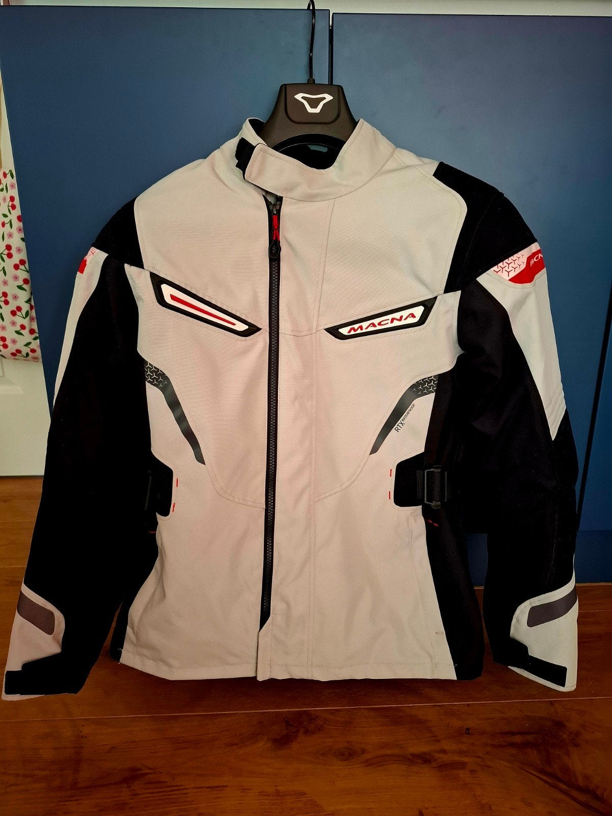 Macna RTX Waterproof Motorjas Grijs Zwart Maat M (EU 50), Jas | textiel, Heren, Ophalen of Verzenden, Nieuw zonder kaartje