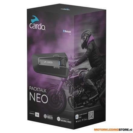 Cardo Packtalk Neo single, Transparant, Motoren, Ophalen of Verzenden, Nieuw met kaartje