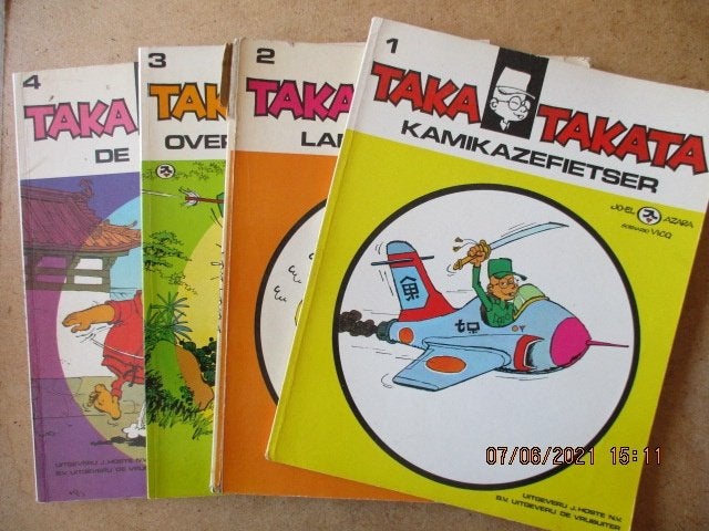 adv4121 taka takata, Eén stripboek, Ophalen, Gelezen