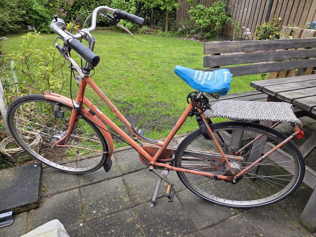 Overgespoten fiets (gazelle), 50 tot 53 cm, Ophalen, Gebruikt, Gazelle