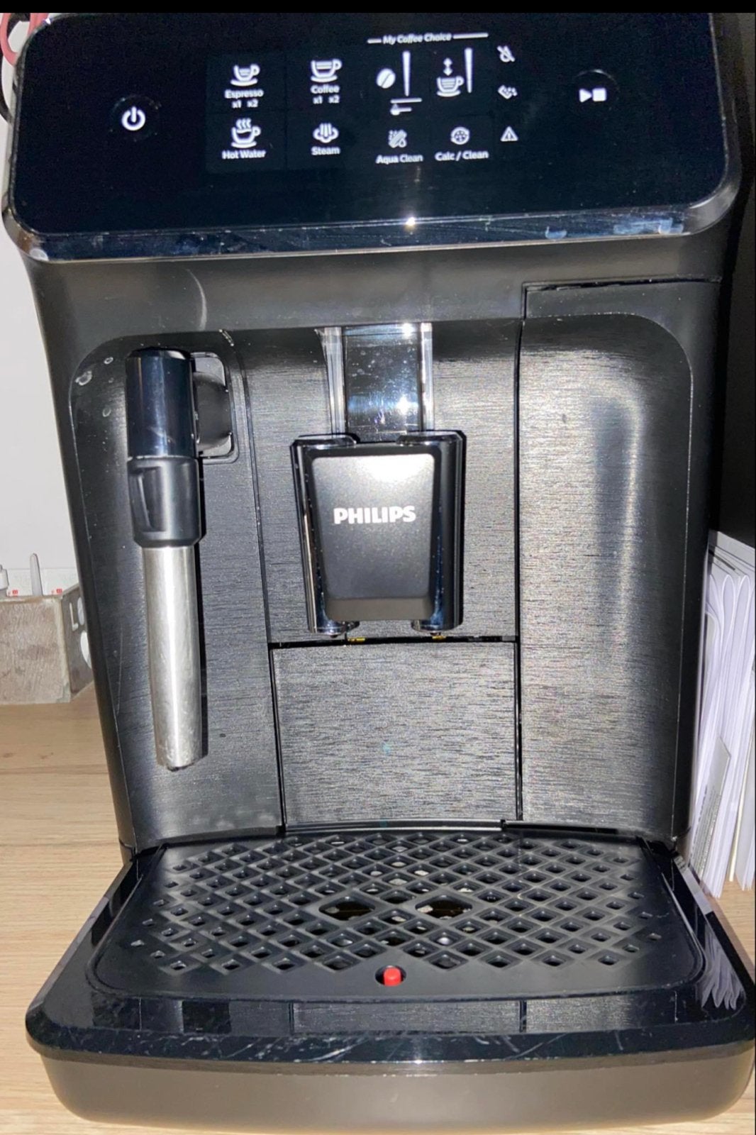 Philips Koffiemachine - Goede Staat, Stoompijpje, Koffiemachine, Zo goed als nieuw, Koffiebonen