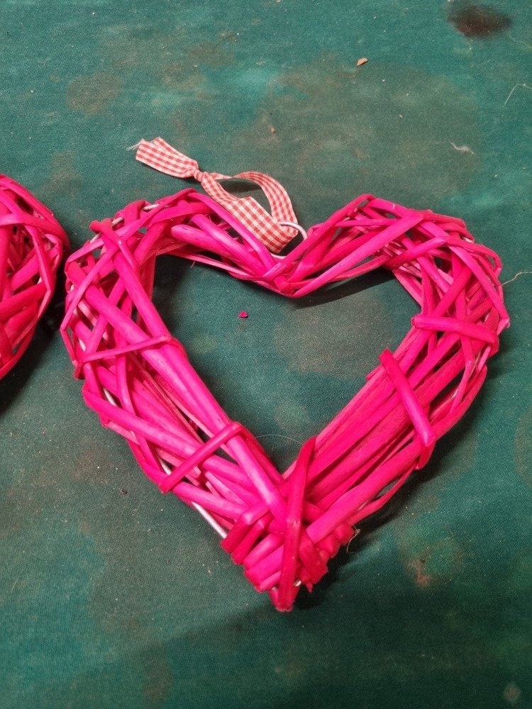 harten roze 2x riet, Ophalen of Verzenden, 'T Olde Gre-j, Info@toldegrej.nl, Endepoelstraat 20f Didam