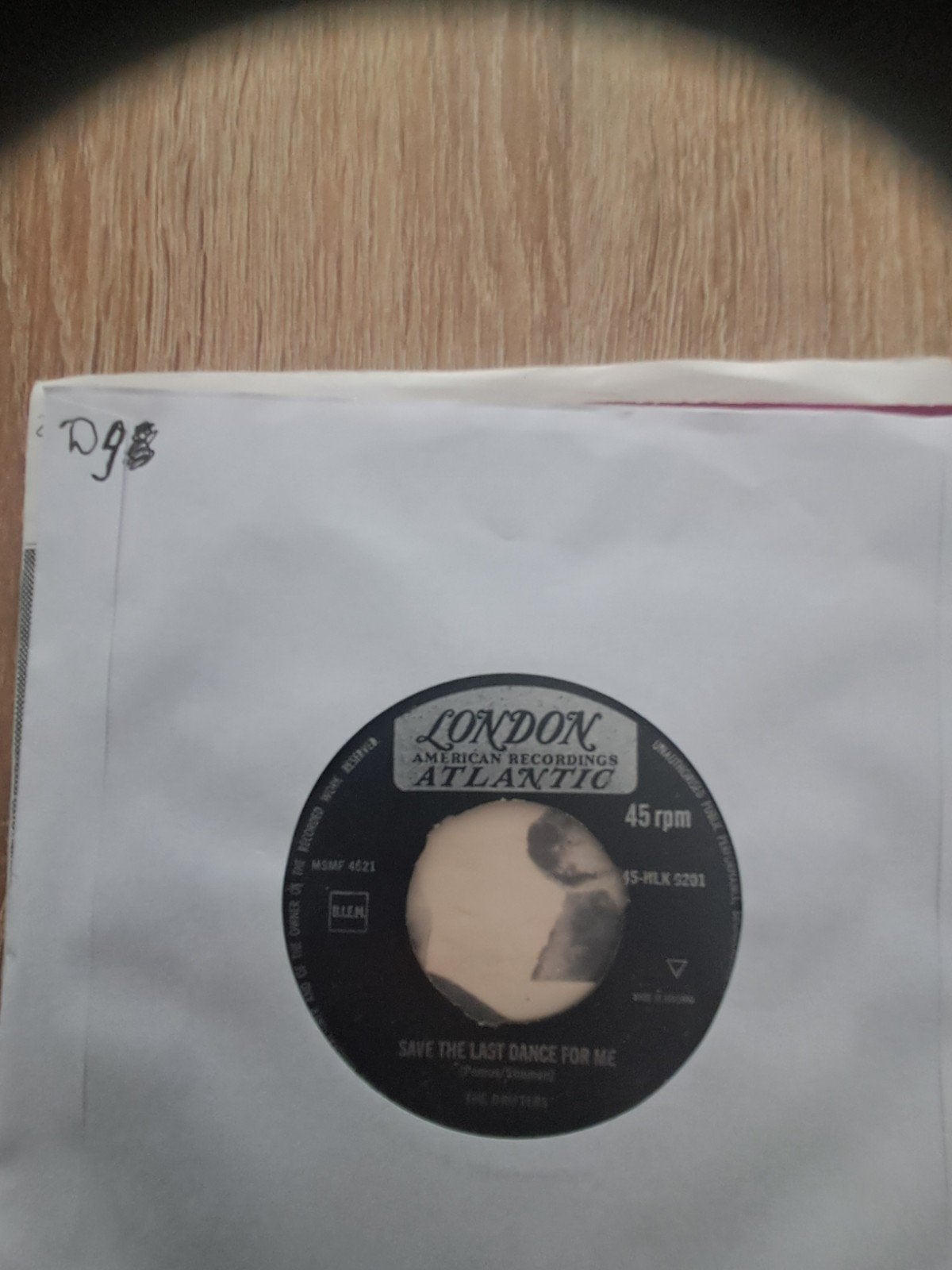 The Drifters - Save The Last Dance For Me 7 inch vinyl, Cd's en Dvd's, Ophalen of Verzenden