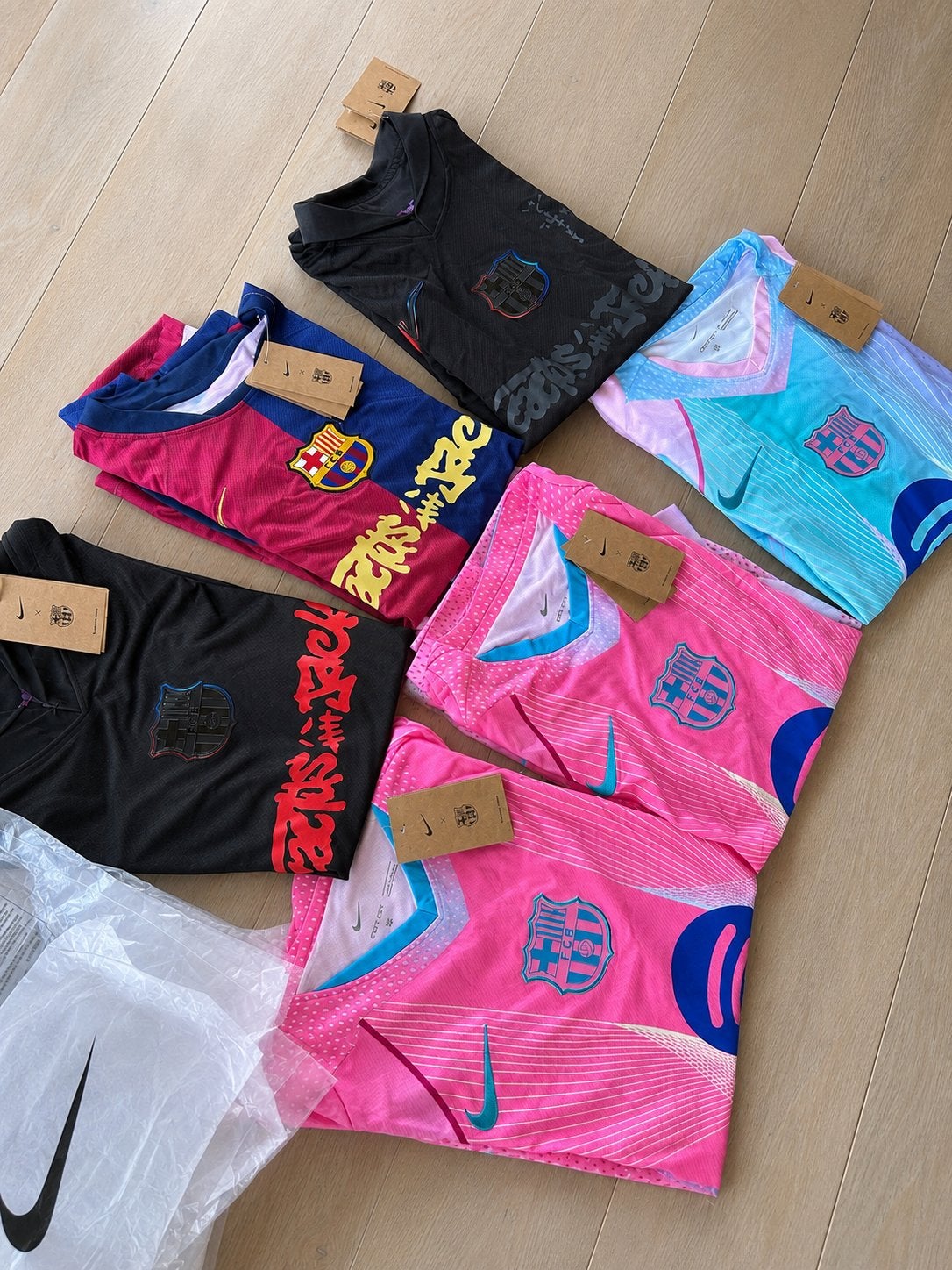 Barca shirts maat m en s, ps of alles, Ophalen, Nieuw, Overige kleuren, Algemeen