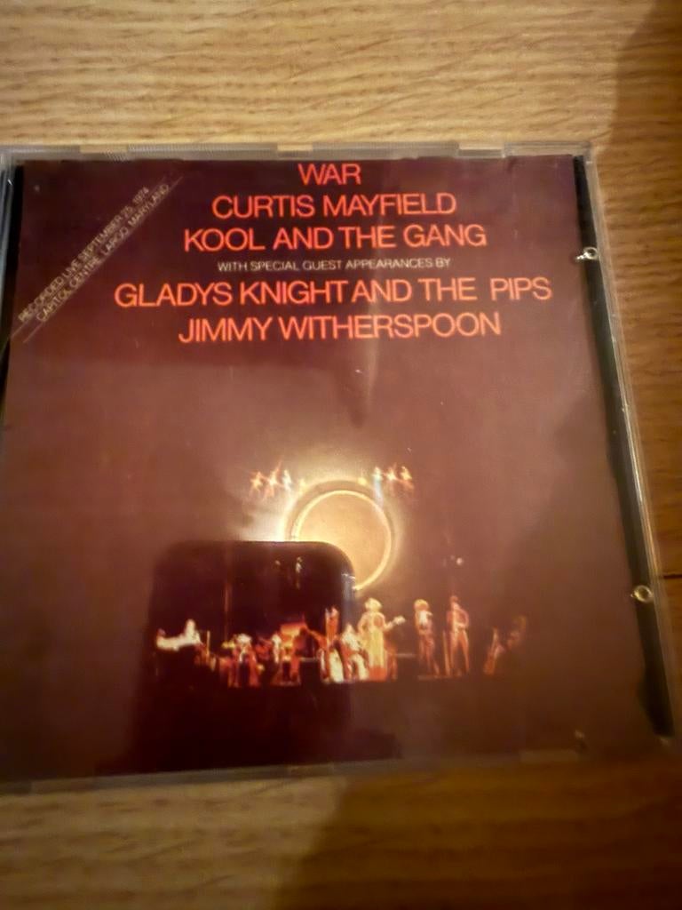 Cd curtis mayfield gladys knight jimmy whiterspoon, Ophalen of Verzenden