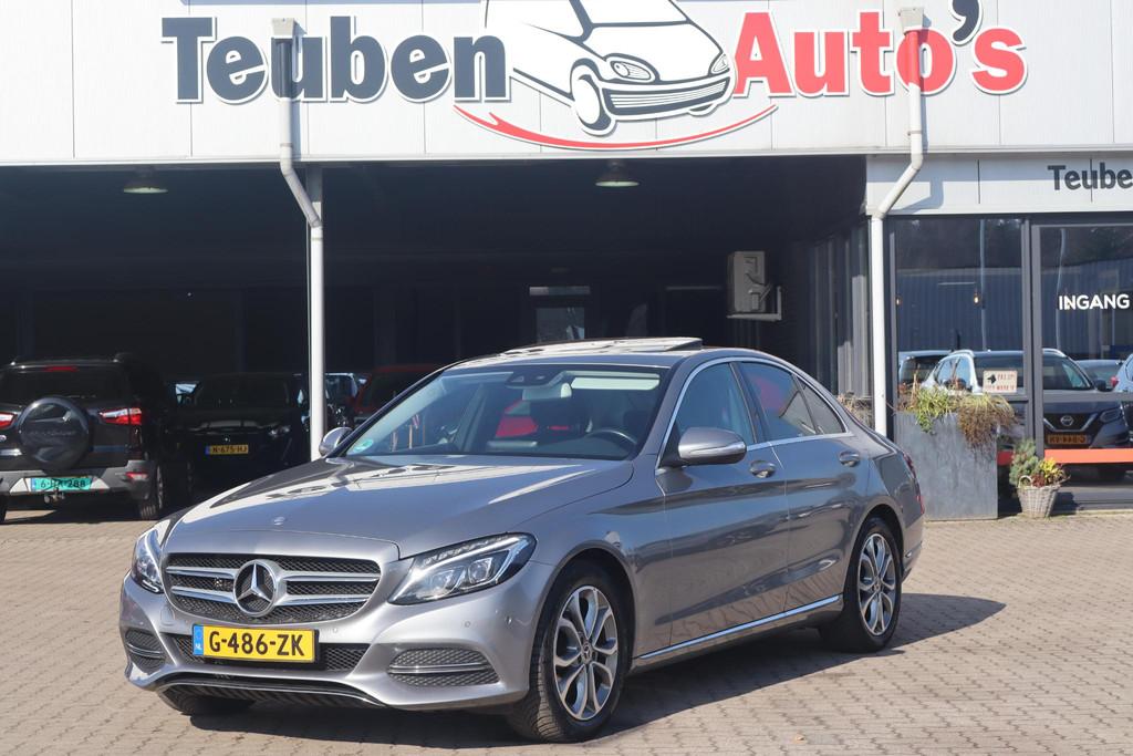 Mercedes-Benz C-klasse 180 Prestige Schuif- kanteldak, Cruis, Auto's, Mercedes-Benz, Automaat, 1595 cc, Bedrijf, Parkeerassistent