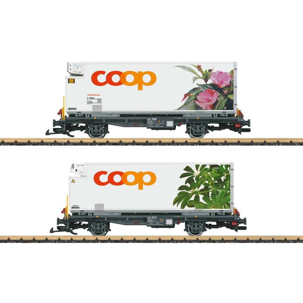 Straks uitverkocht.  Set RhB Coop wagons, Hobby en Vrije tijd, Modeltreinen | Overige schalen, Gelijkstroom, Gebr. Märklin & Cie GmbH