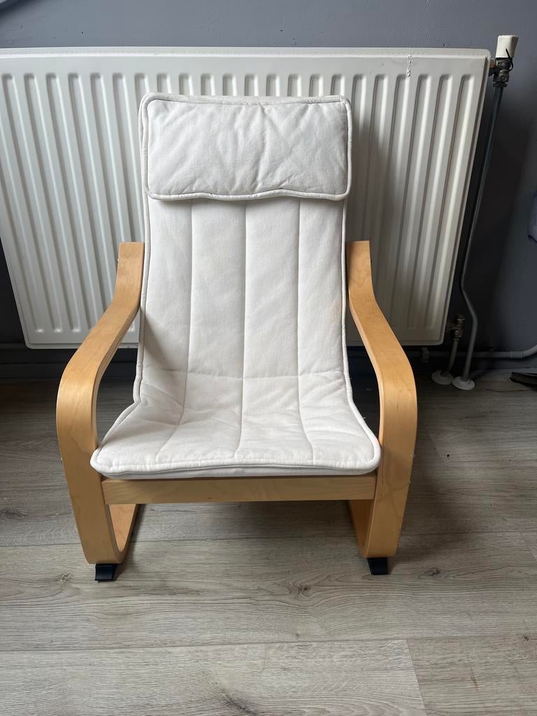 Ikea Kinderstoel Poäng - Comfortabel en stijlvol, Kinderen en Baby's, Kinderstoelen, Ophalen of Verzenden, Gebruikt, Overige typen