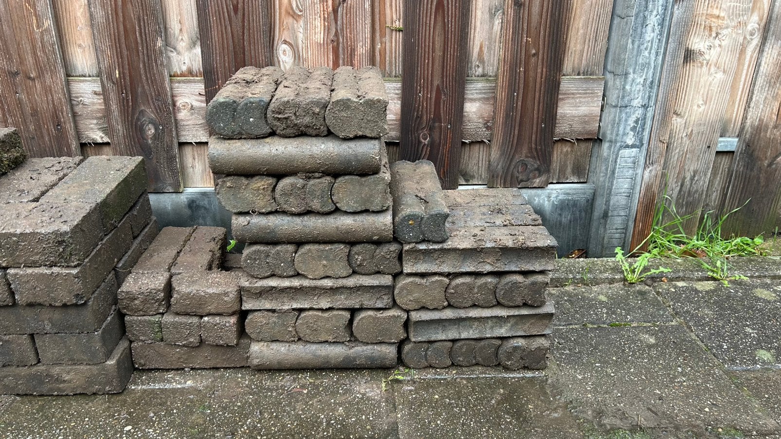 Gratis 30x30 tegels, Tuin en Terras, Ophalen, Gebruikt, Overige materialen, Terrastegels