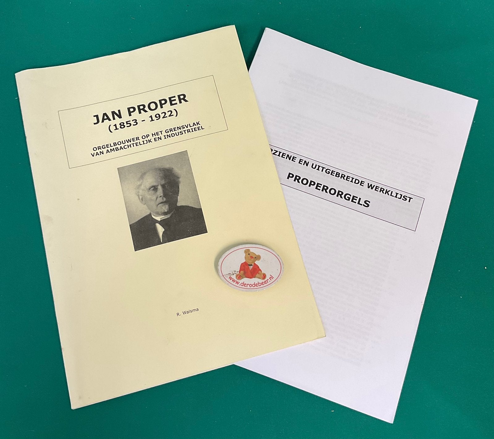 Properorgels, Jan Proper orgelbouwer, Ophalen of Verzenden, Gelezen, Instrument