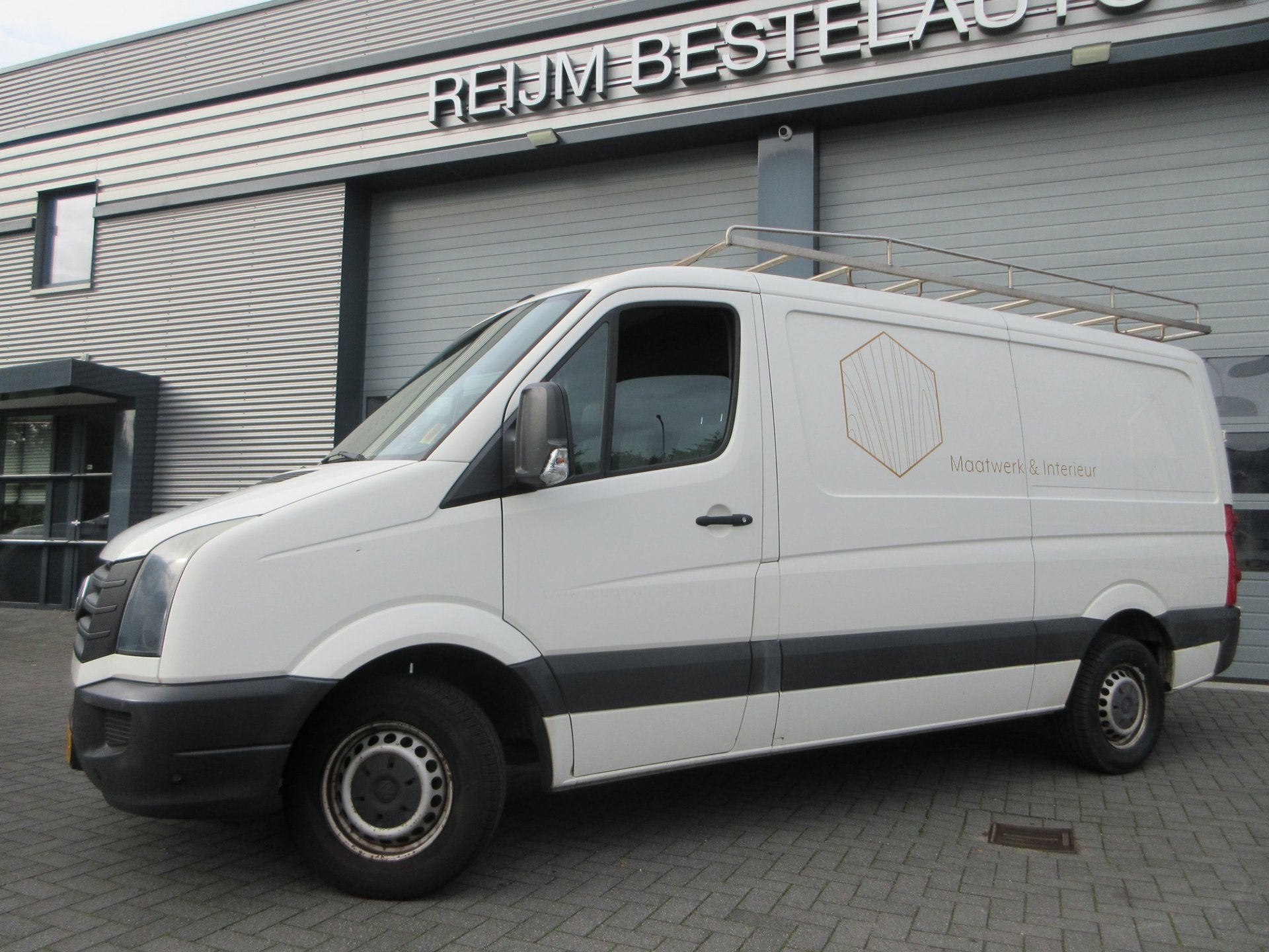 Volkswagen Crafter 35 2.0 TDI Euro5, Airco, L2, Lang, 3-Zits, 13 km/l, Euro 5, Gebruikt, Zwart
