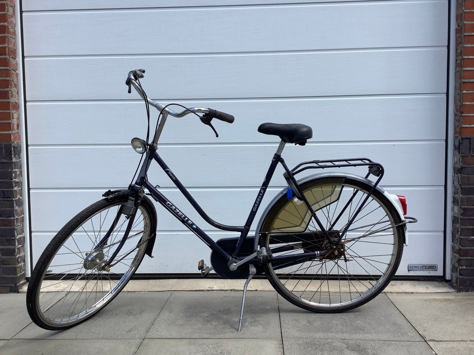 Gazelle Impala Damesfiets - Gebruikt, Fietsen en Brommers, Fietsen | Dames | Damesfietsen, Ophalen, Terugtraprem, Gazelle, 53 tot 56 cm