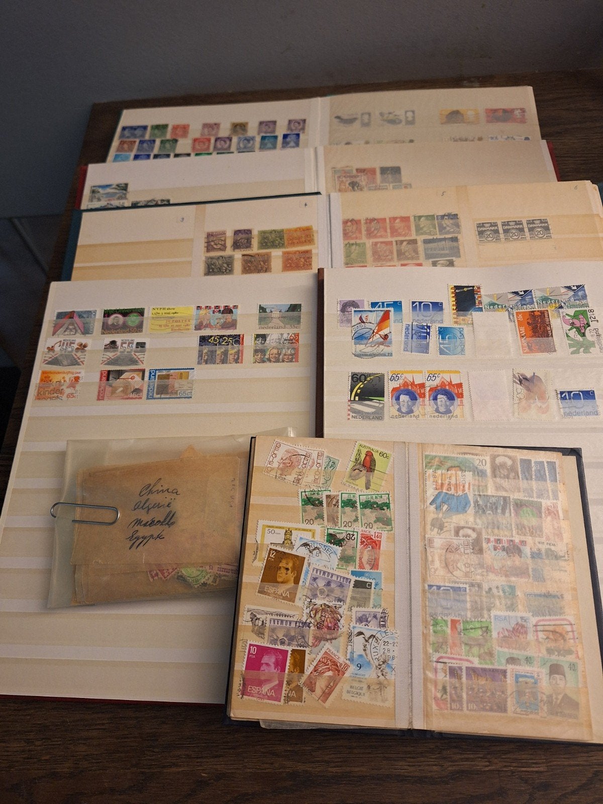 Postzegelverzameling uit verschillende landen, Ophalen of Verzenden, Overige landen, Gestempeld