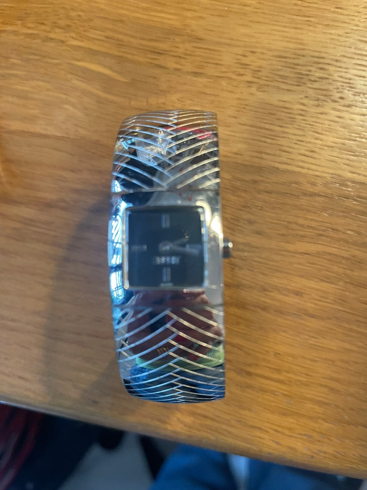 Zgan Esprit armband horloge omtrek 18 cm., Ophalen of Verzenden, Zo goed als nieuw, Staal, Esprit