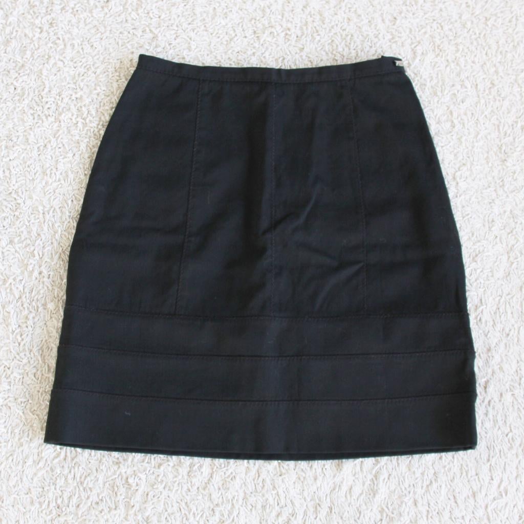 Claude Montana Paris Rokje (Maat 40) - 71 € 45,-, Kleding | Dames, Zwart, Ophalen of Verzenden, Zo goed als nieuw, Boven de knie