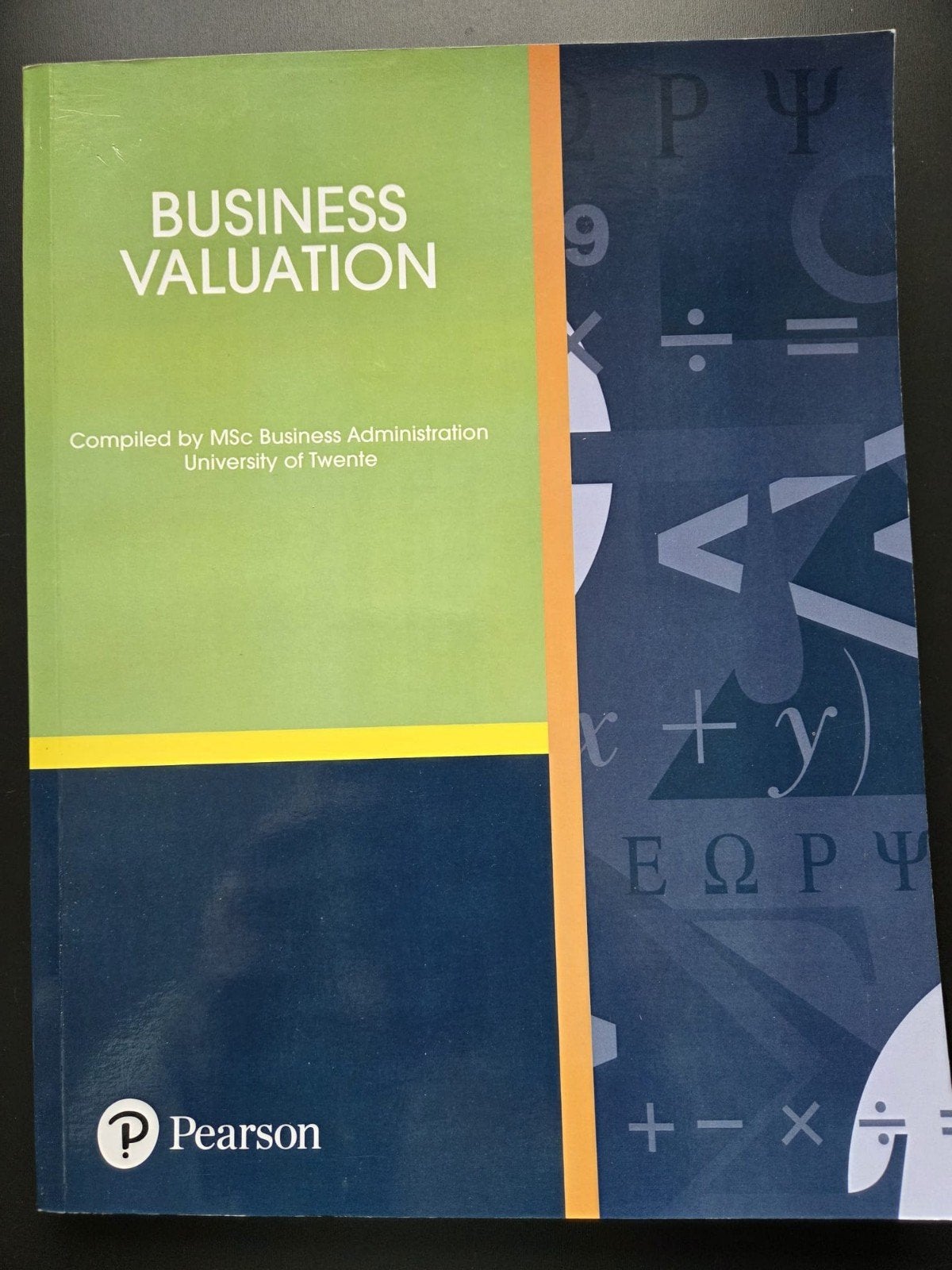 Studieboek Business Valuation, Boeken, Ophalen, Alpha, Zo goed als nieuw, WO