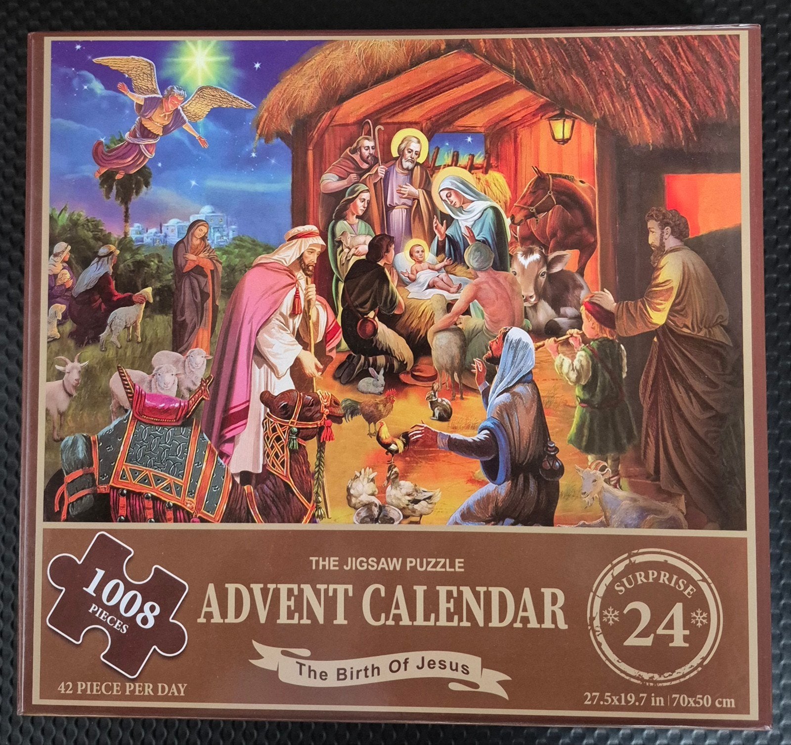 Adventpuzzel Kerststal, Diversen, Ophalen of Verzenden, Nieuw