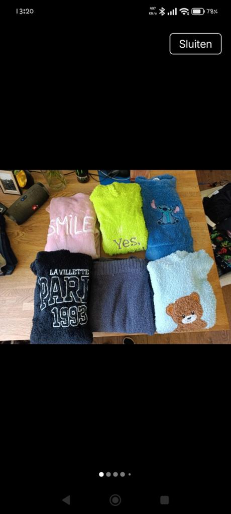 Groot pakket fluffy kleding: 4 truien en 1 broek, Kleding | Dames, Ophalen of Verzenden, Nieuw, Maat 38/40 (M), Roze