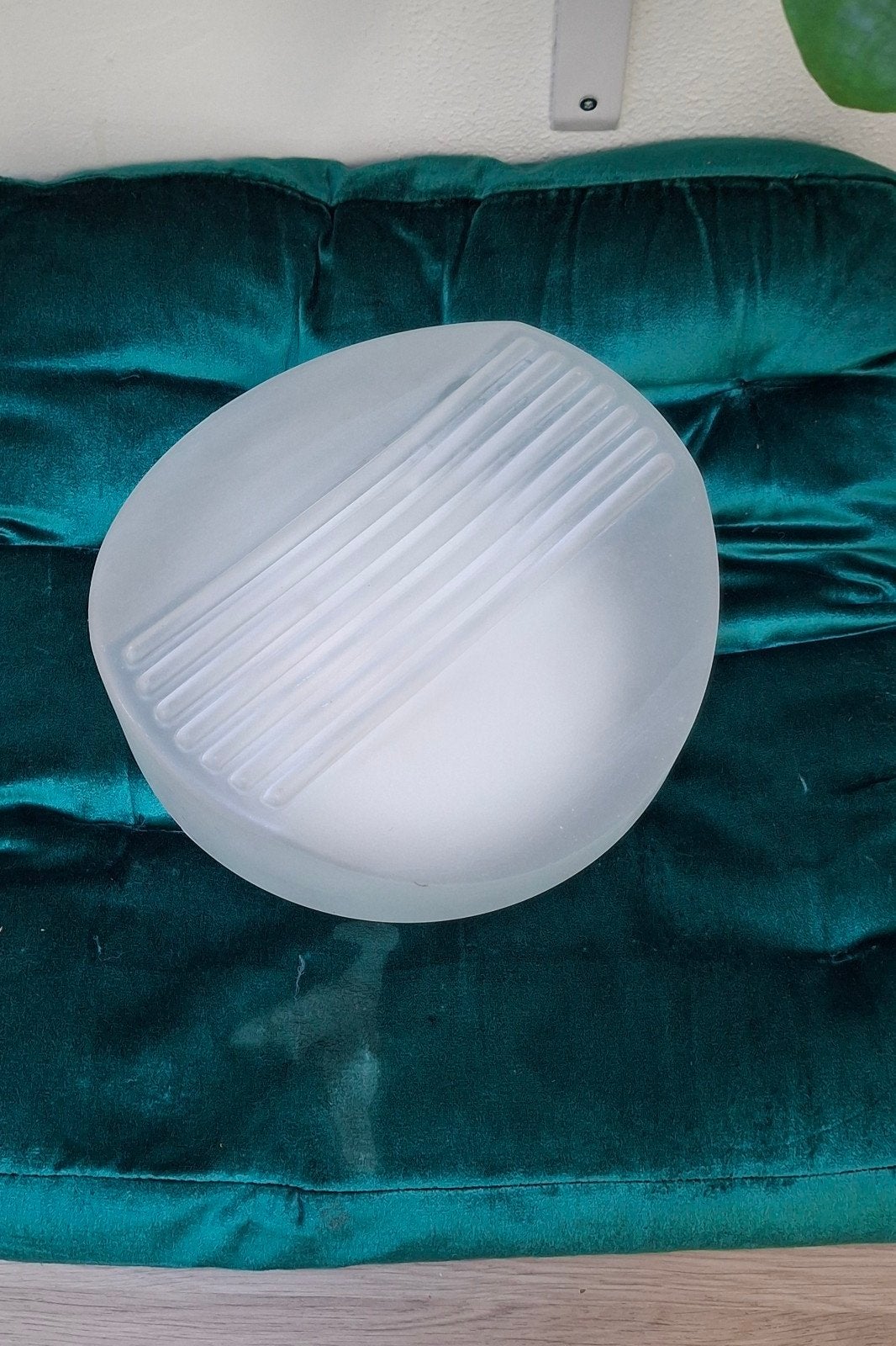 Pop Art Massive matglazen plafondlamp., Ophalen of Verzenden