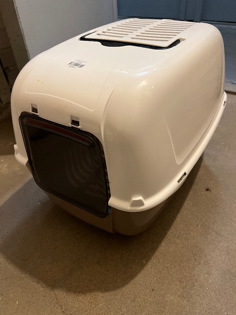 Kat toilet litter box, Ophalen, Gebruikt