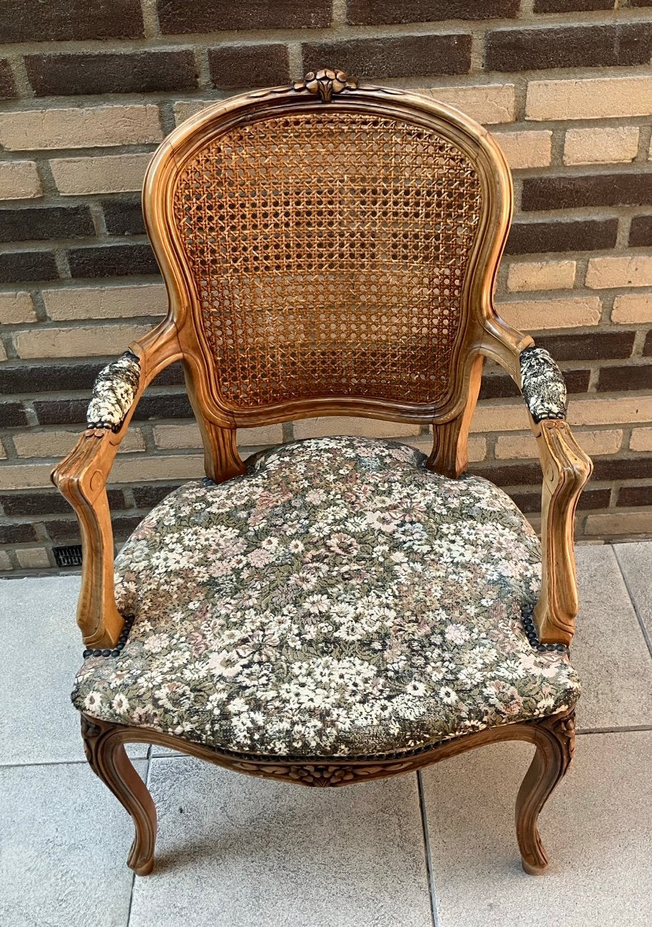 Louis XIV stoel / fauteuil ofwel Barok stoel, Ophalen of Verzenden