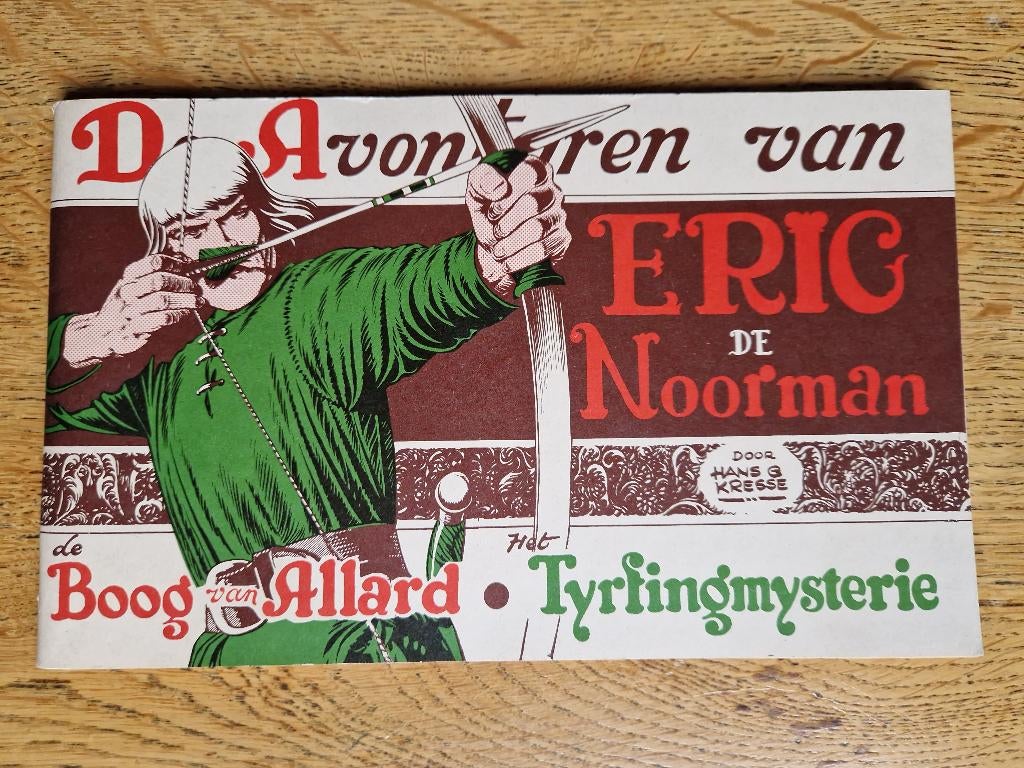 Eric de Noorman Boog van Allard/Tyrfingmysterie, Boeken, Stripboeken, Gelezen, Eén stripboek, Ophalen of Verzenden, HANS G. KRESSE