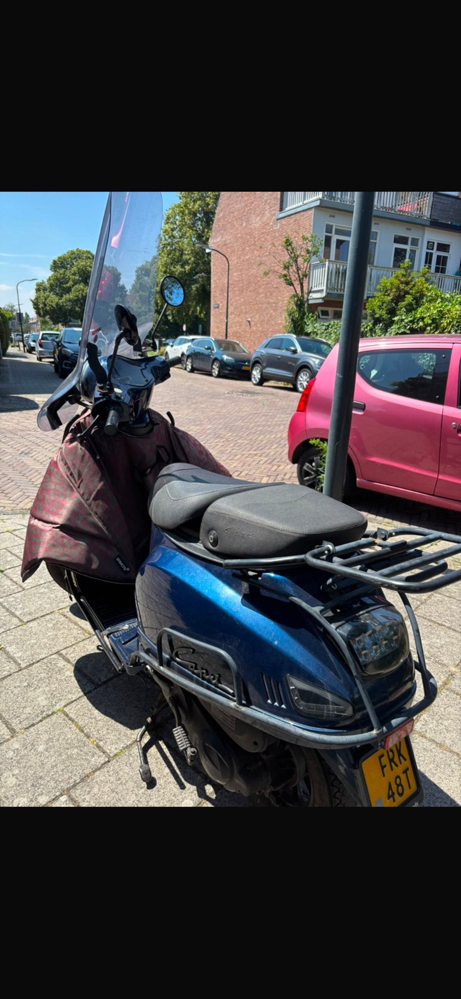 Capri Scooter met kapotte cilinder. - Opknapper, Fietsen en Brommers, Ophalen, Gebruikt, Benzine, Overige merken