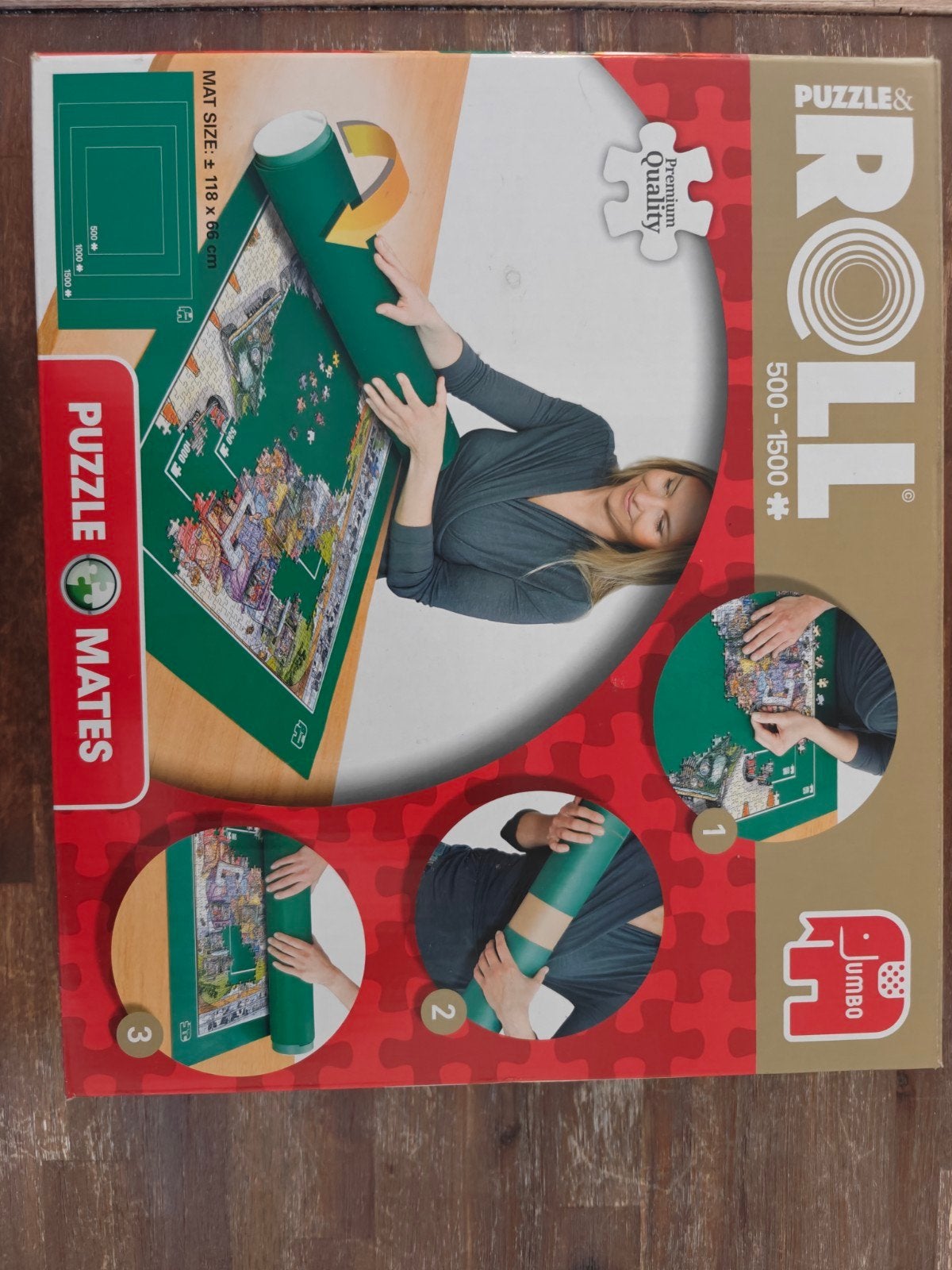 Jumbo Puzzle & Roll Mat 500-1500 stukjes, Ophalen of Verzenden, 500 t/m 1500 stukjes, Nieuw, Overige typen
