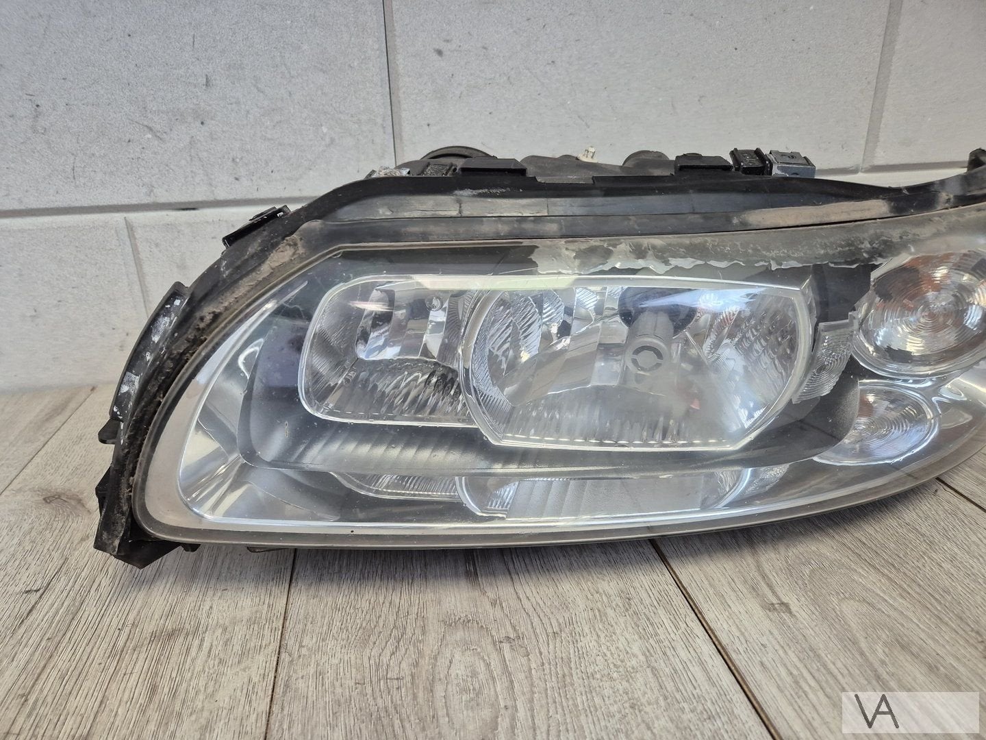 Volvo S60 V70 XC70 2004 - 2008 koplamp xenon links 30784247, Gebruikt, -, -, Ophalen of Verzenden