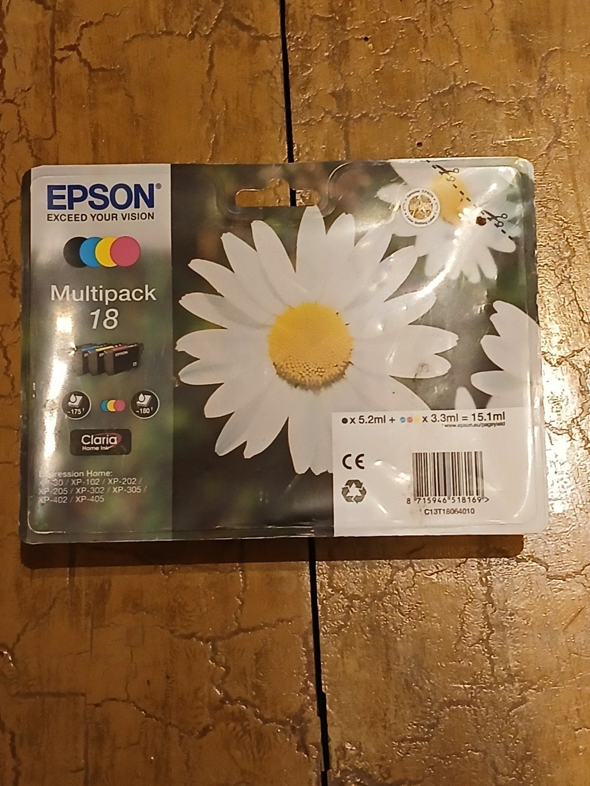 Epson Multipack 18 Claria Home Inktcartridges, Ophalen of Verzenden