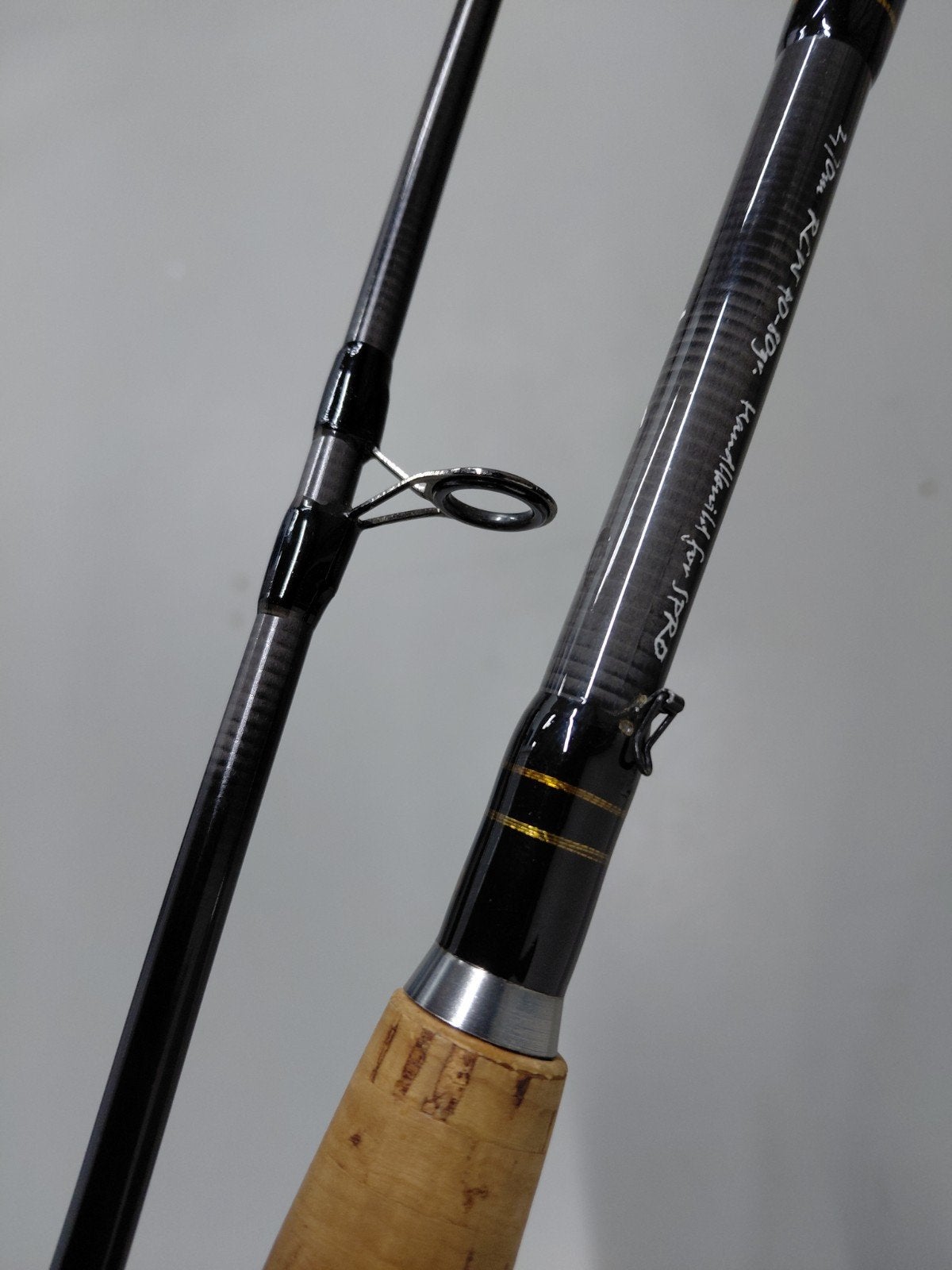Mooie Handbuild Spro Exclu Spin Carbon 2.70m 2del. 40-80gr., Ophalen of Verzenden, Zo goed als nieuw, Werphengel