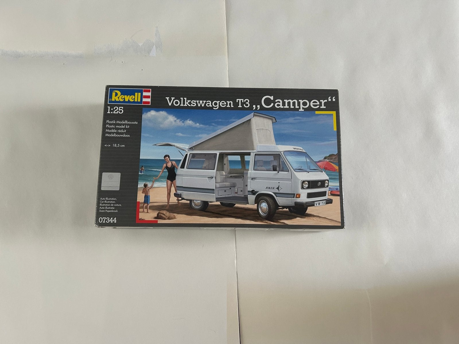 Revell Volkswagen T3 Camper 1:25 – modelbouw 07344, Auto, Verzenden, Revell, Groter dan 1:32
