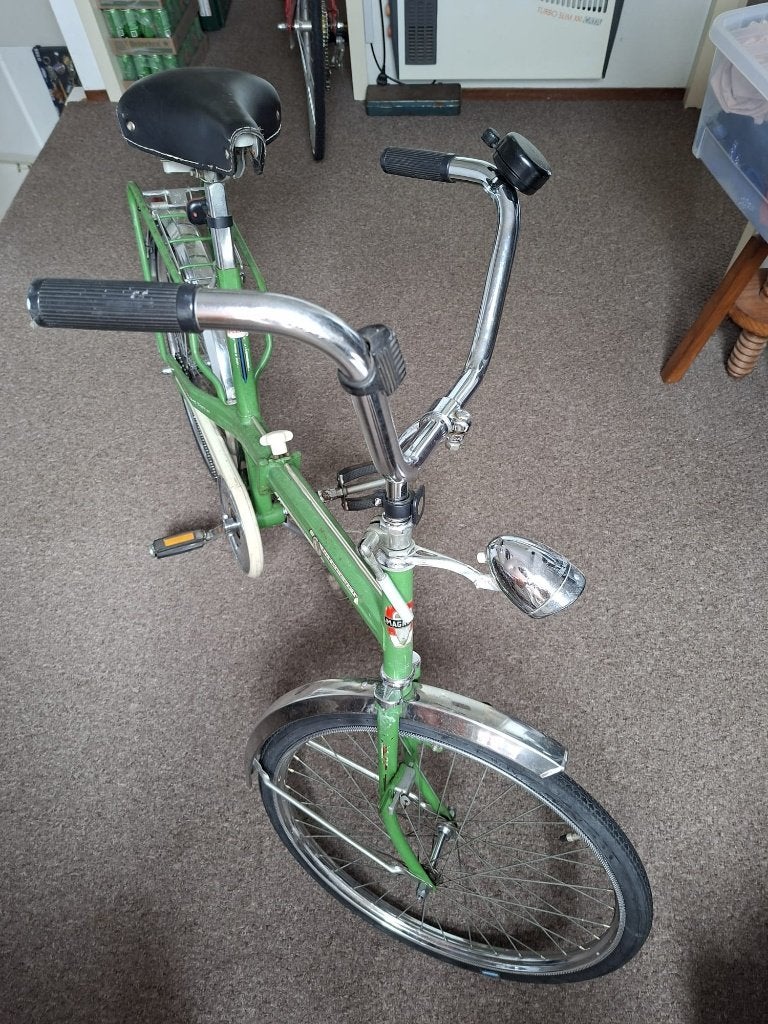 magneet vouwfiets / deel fiets jaren 60  nieuwe banden, Gebruikt, 16 tot 18 inch, Totaal opvouwbaar, Ophalen
