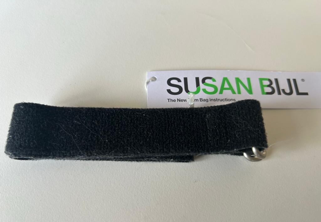 Susan Bijl klittenbandjes voor The New Bum Bag, Sieraden, Tassen en Uiterlijk, Ophalen of Verzenden, Nieuw, Zwart
