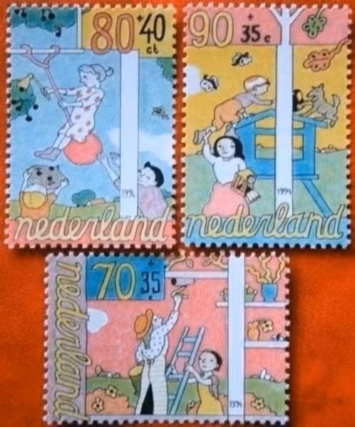 Nederland 1994 - nvph 1624 -1626 - Kinderzegels, Ophalen of Verzenden, Na 1940, Postfris
