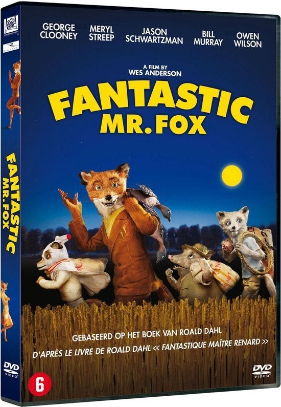 Fantastic Mr. Fox DVD - Wes Anderson film, Engels, Animatie, Verzenden, Nederlands