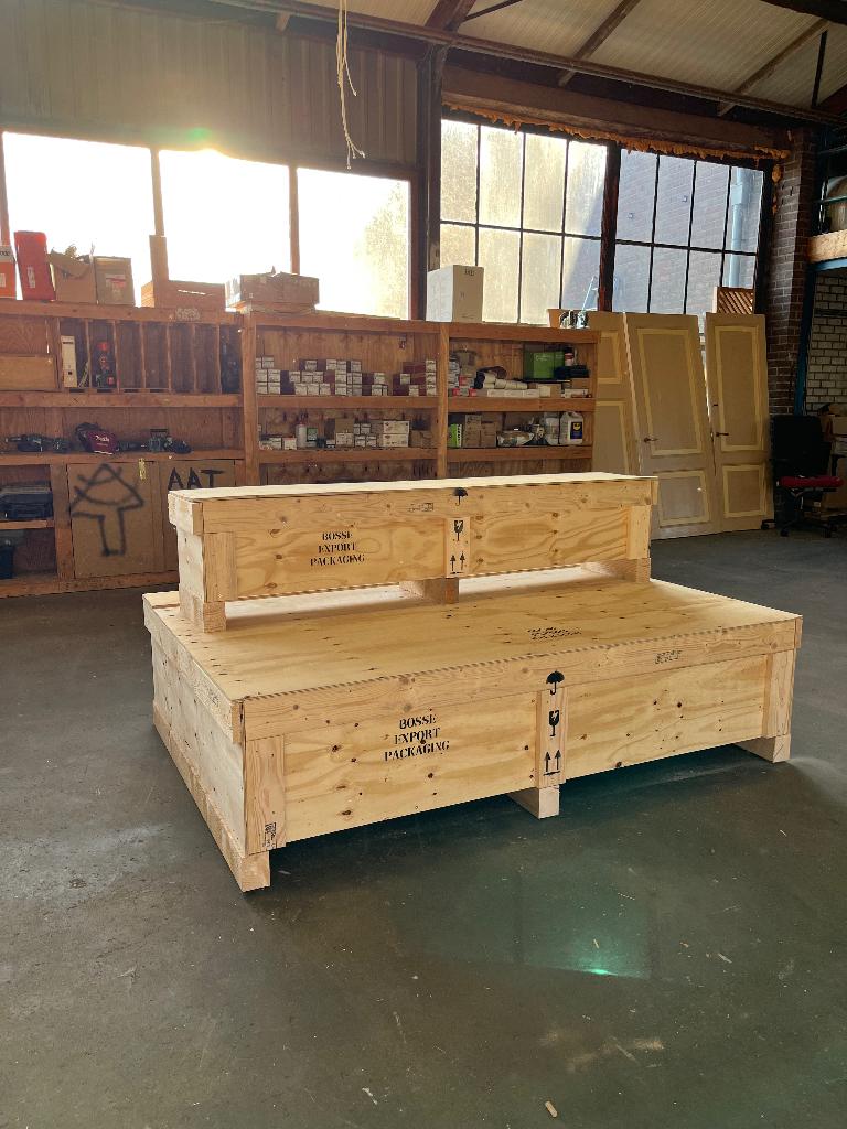 Maatwerk houten kisten/kratten, Verzenden, Nieuw, Minder dan 180 cm, Planken