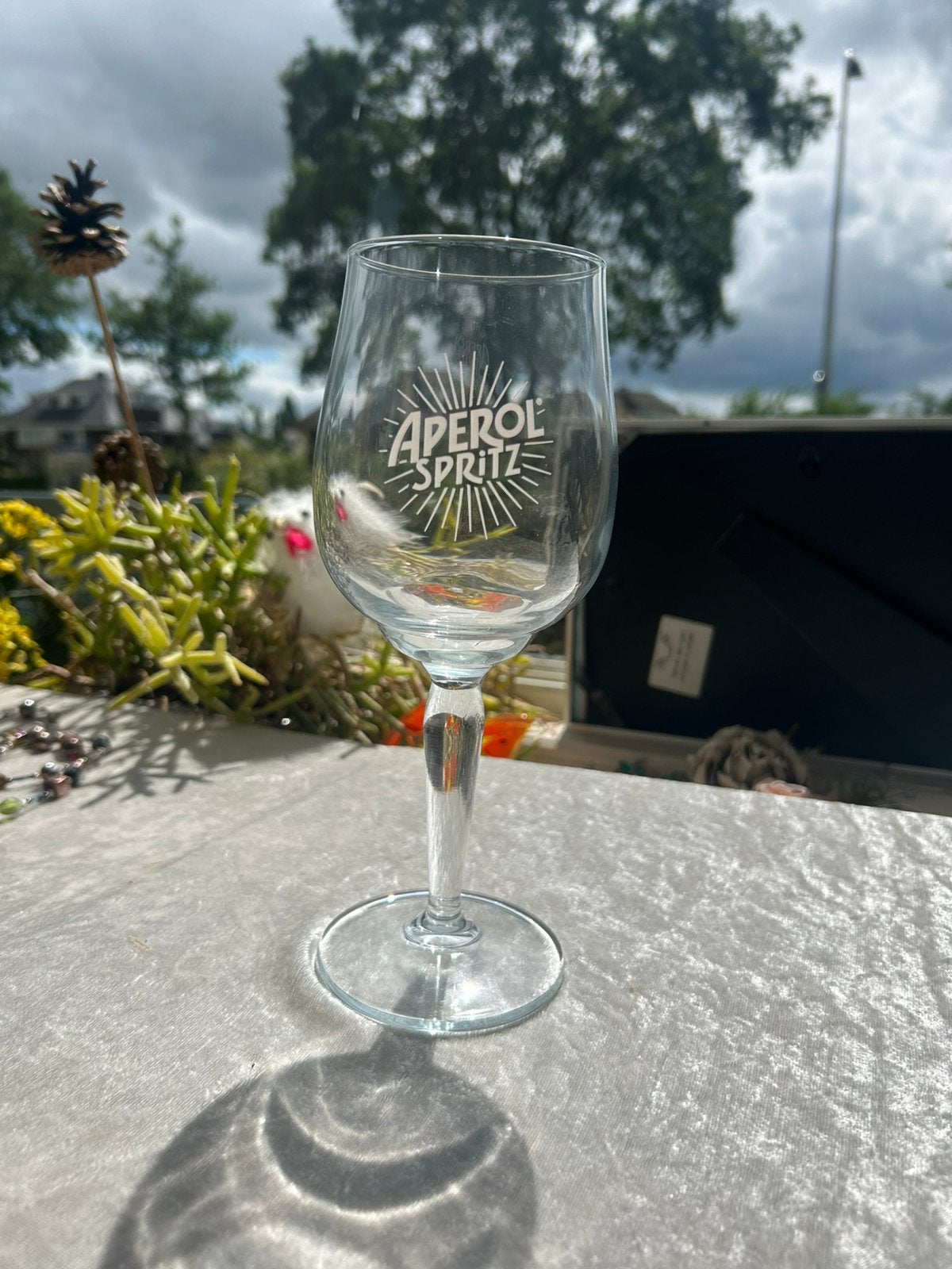 Aperol Spritz Borrelglas, Ophalen, Zo goed als nieuw, Borrel- of Shotglas