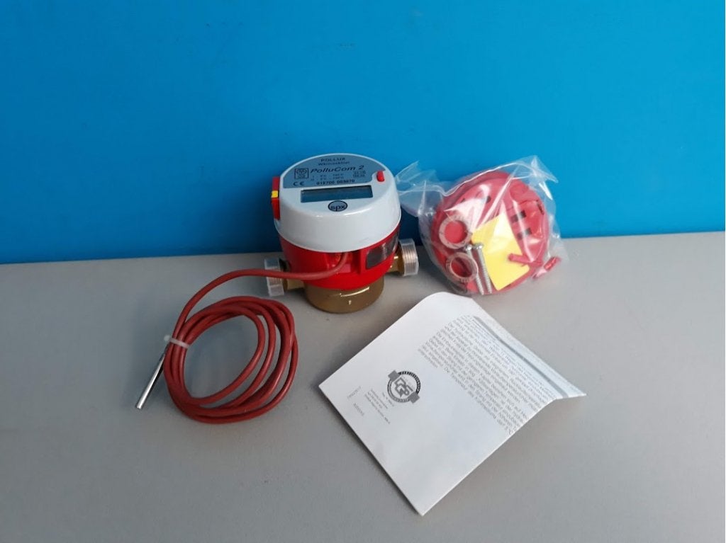 Warmtemeter Pollucom 2 6295/RI/MWH/1,5/110/ZBH, Niet ingevuld, Cv-ketel of Combi-ketel, Niet ingevuld, Nieuw