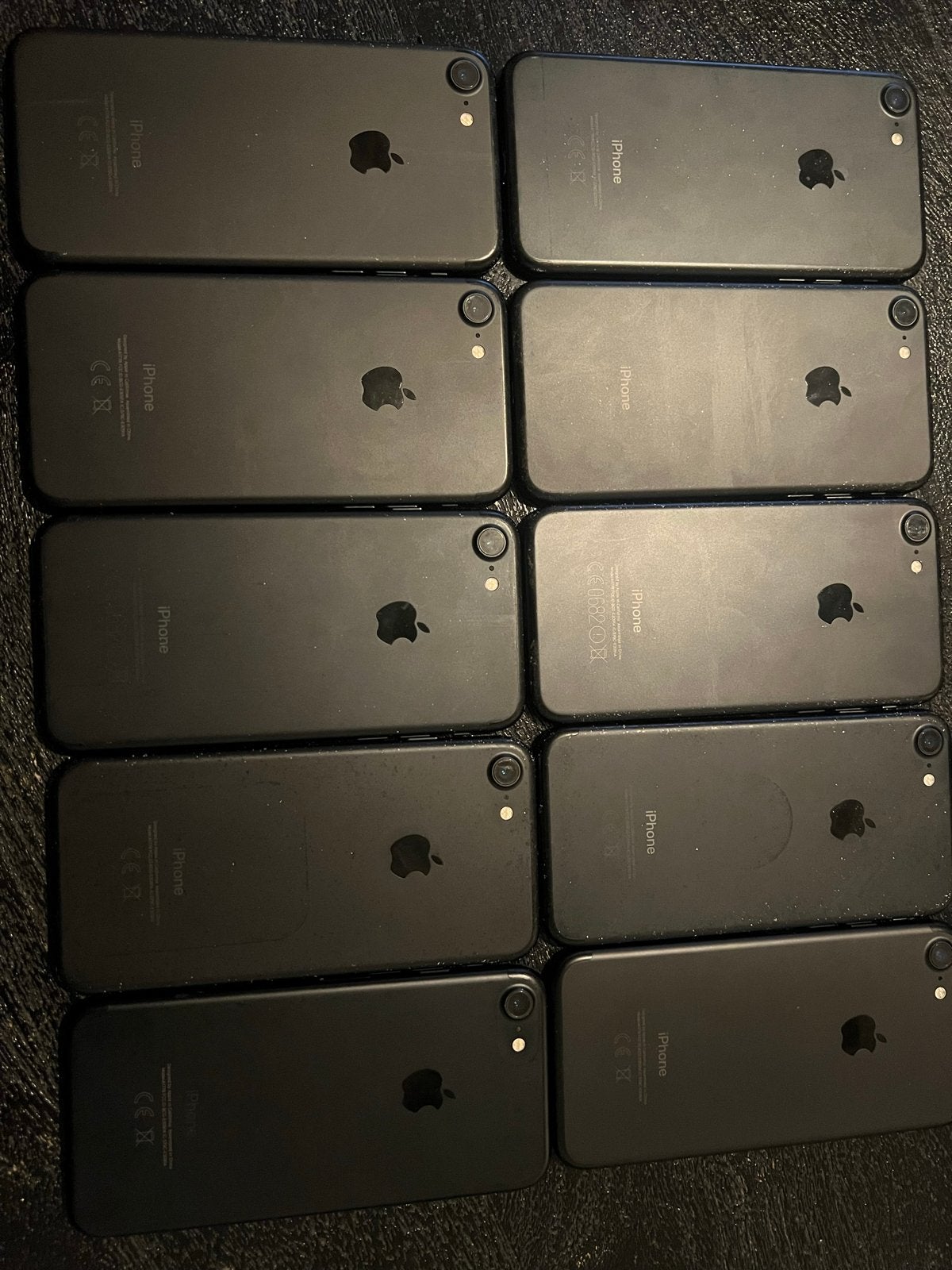 Partij iPhone 7 (10 stuks) - Goeie staat - ales werkt, Telecommunicatie, Mobiele telefoons | Apple iPhone, Ophalen, Gebruikt, Zwart