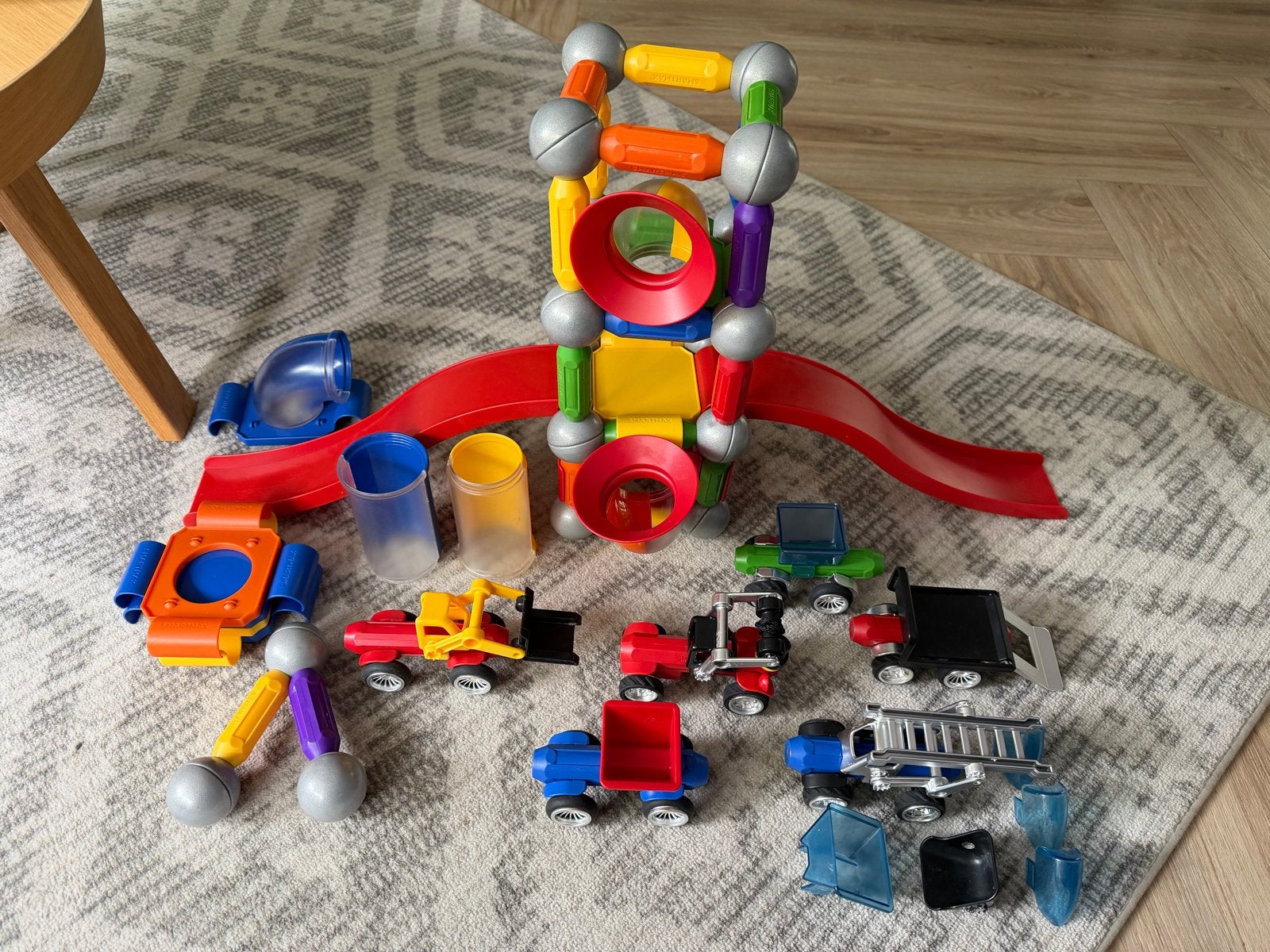SmartMax Power Vehicles & Click & Roll Ballenbaan Set, Ophalen of Verzenden, Gebruikt, Overige merken