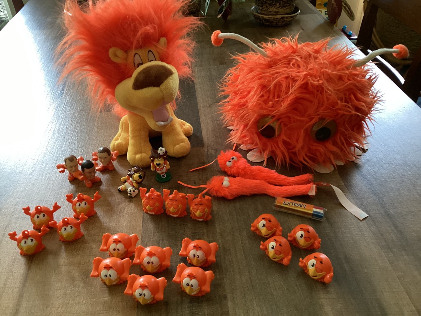 Wuppie ,oranje leeuw .piepvogeltjes c1000 ,beesies AH en pop, Ophalen of Verzenden, Zo goed als nieuw, Oranje of Koningsdag